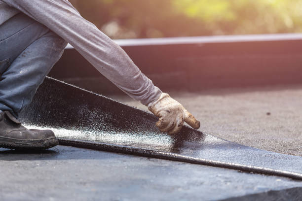 Professional Crawl Space Encapsulation technician working in Deer Park, NY